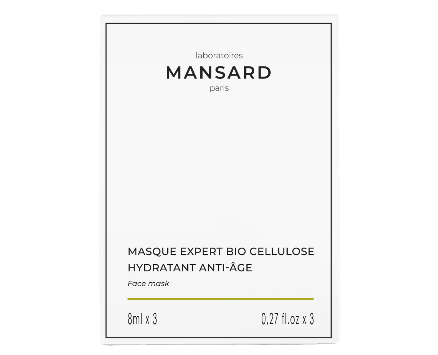 Mansard - Expert Bio Cellulose Face Mask