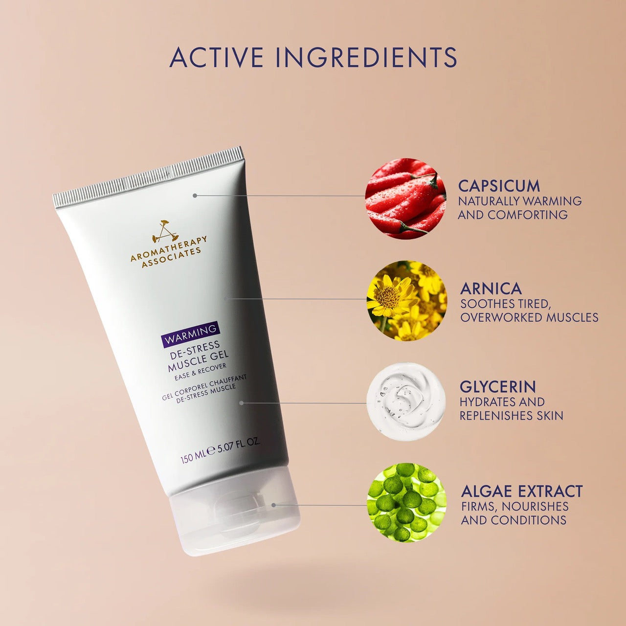 Aromatherapy Associates - Warming De-Stress Muscle Gel