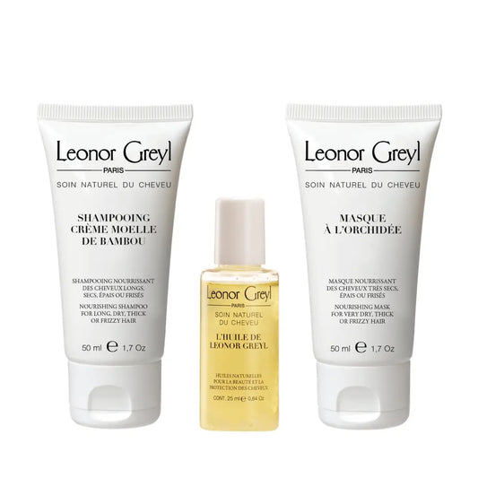 Leonor Greyl Luxury Travel Set for Very Dry, Thick or Curly Hair